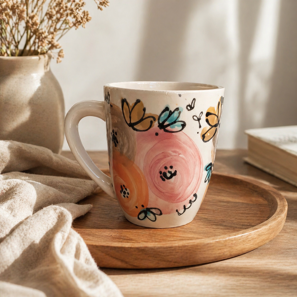 Taza diseño Rosetón