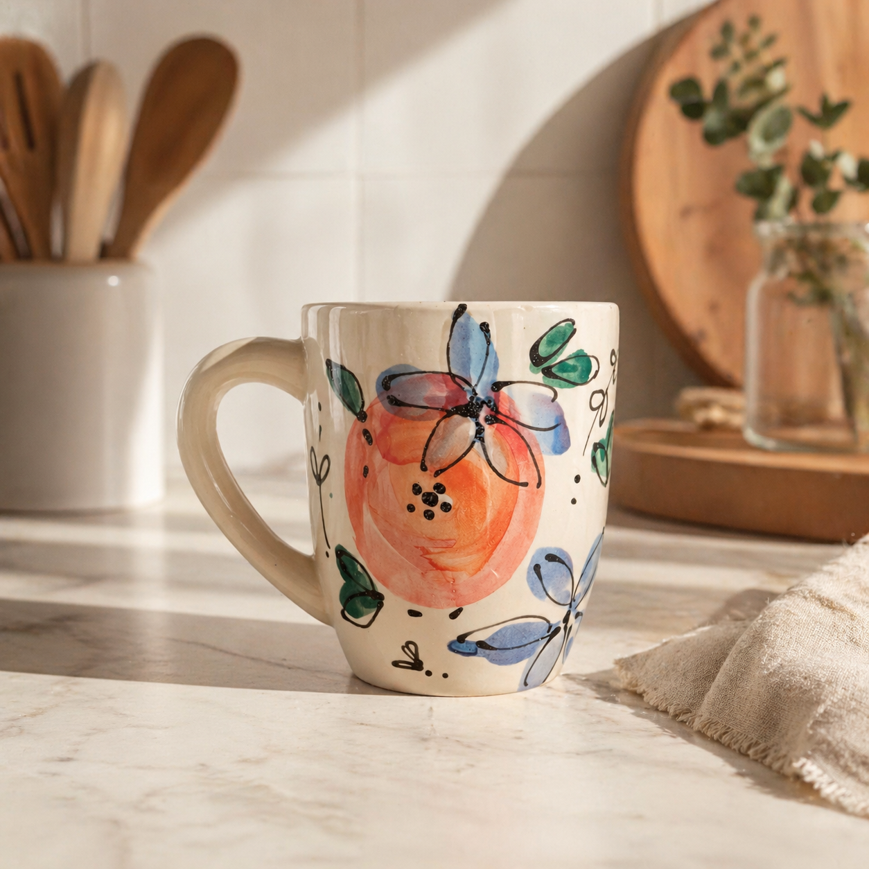 Taza diseño Naranjo en Flor